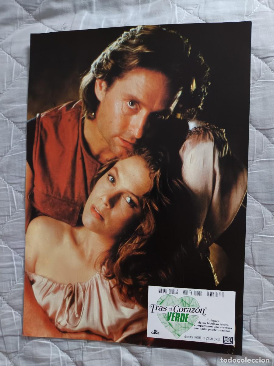 Cine: FOTOCROMO ORIGINAL TRAS EL CORAZON VERDE MICHAEL DOUGLAS