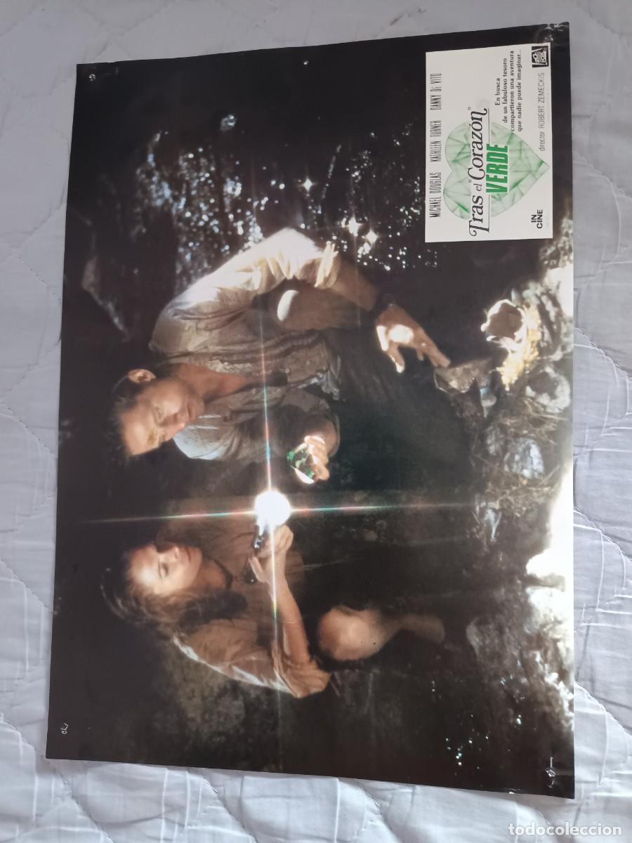 Cine: FOTOCROMO ORIGINAL TRAS EL CORAZON VERDE MICHAEL DOUGLAS