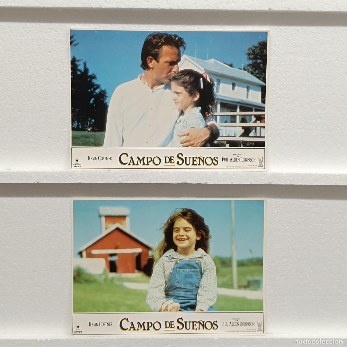 Cine: LOTE 2 FOTOCROMOS. ORIGINALES DE CINE. CAMPO DE SUE&Ntilde;OS.