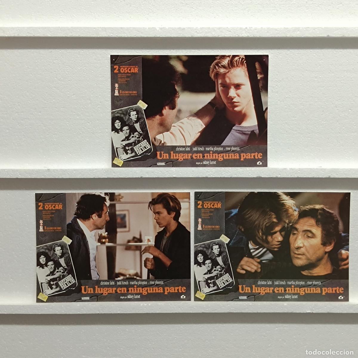 Cine: LOTE 3 FOTOCROMOS. ORIGINALES DE CINE. UN LUGAR EN NINGUNA PARTE.