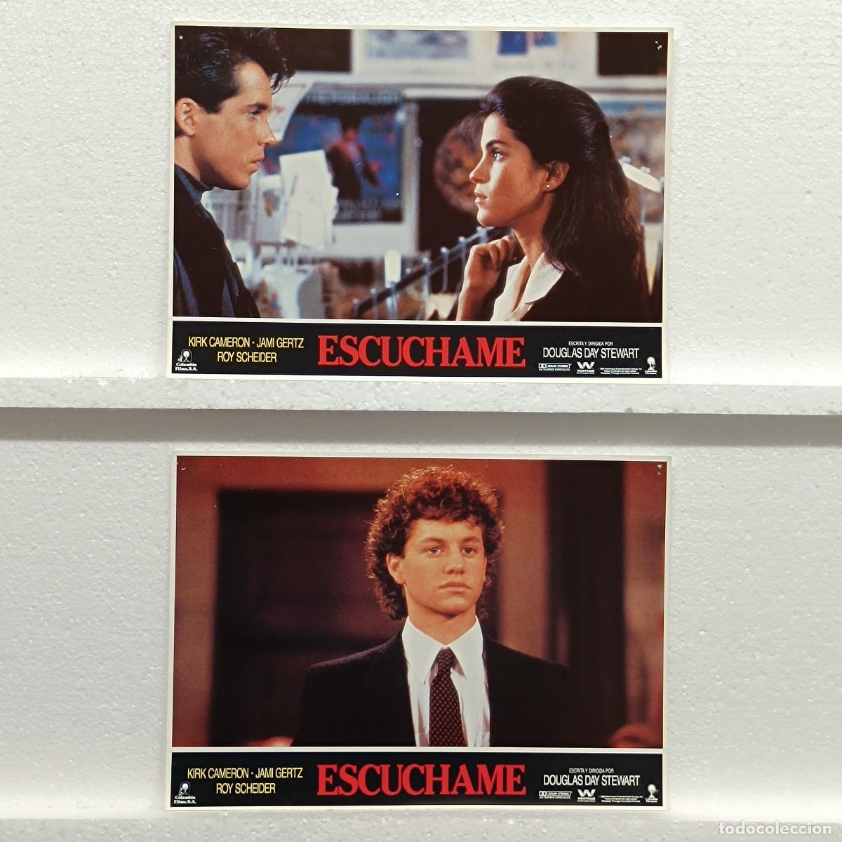 Cine: LOTE 4 FOTOCROMOS. ORIGINALES DE CINE. ESCUCHAME. KIRK CAMERON.