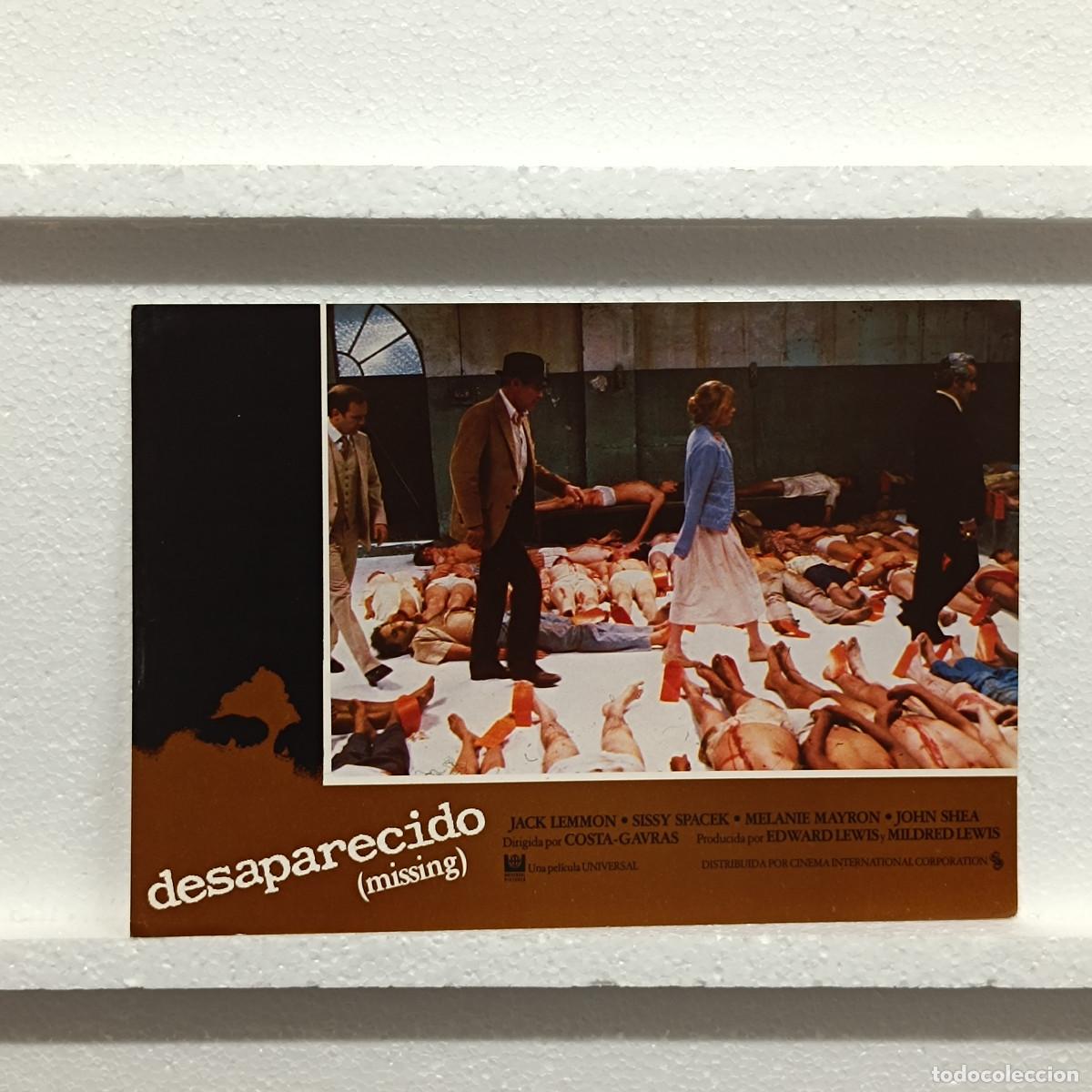 Cine: FOTOCROMO. ORIGINAL DE CINE. DESAPARECIDO. MISSING. JACK LEMMON.