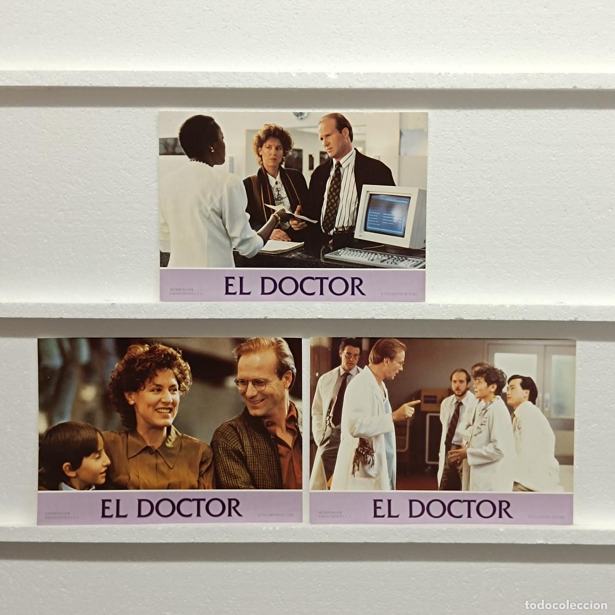 Cine: LOTE 3 FOTOCROMOS. ORIGINALES DE CINE. EL DOCTOR