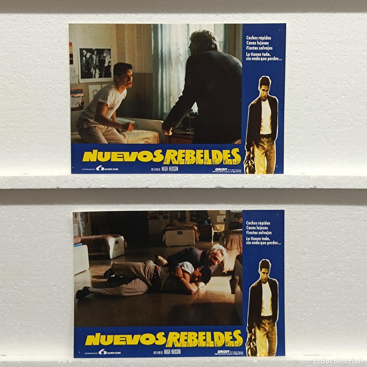 Cine: LOTE 2 FOTOCROMOS. ORIGINALES DE CINE. NUEVOS REBELDES.