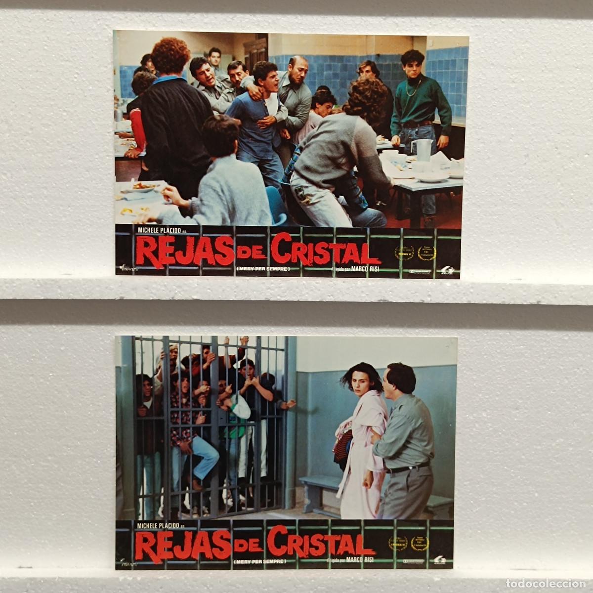 Cine: LOTE 2 FOTOCROMOS. ORIGINALES DE CINE. REJAS DE CRISTAL.
