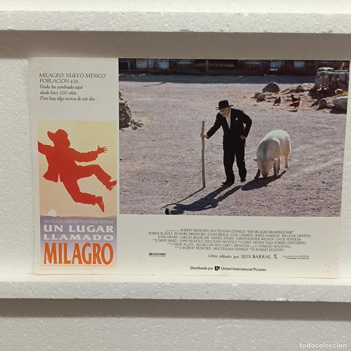 Cine: FOTOCROMO. ORIGINAL DE CINE. UN LUGAR LLAMADO MILAGRO