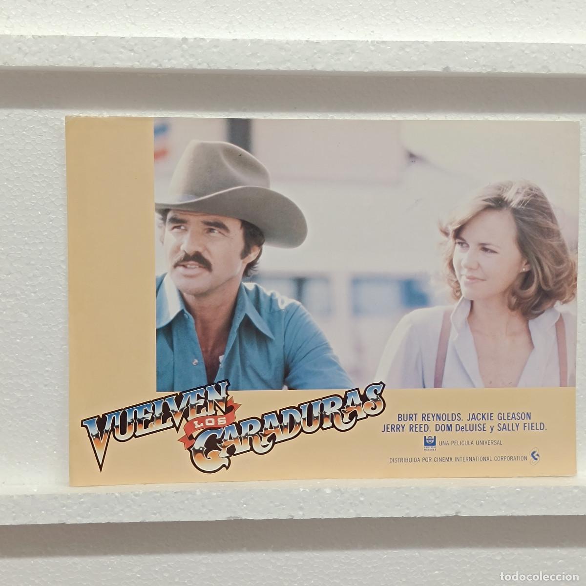 Cine: FOTOCROMO. ORIGINAL DE CINE. VUELVEN LOS CARADURAS. BURT REYNOLDS.
