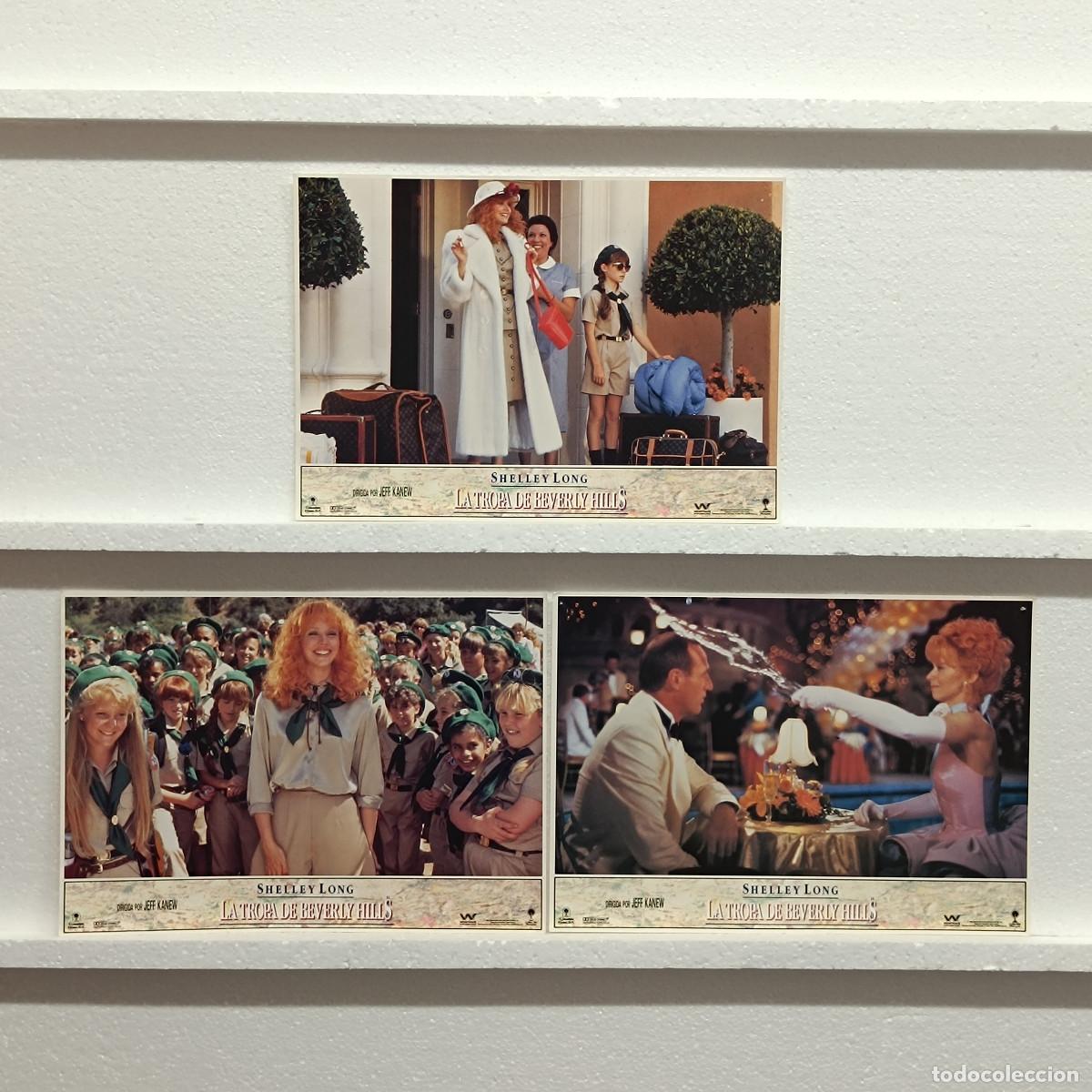 Cine: LOTE 3 FOTOCROMOS. ORIGINALES DE CINE. LA TROPA DE BEVERLY HILLS.