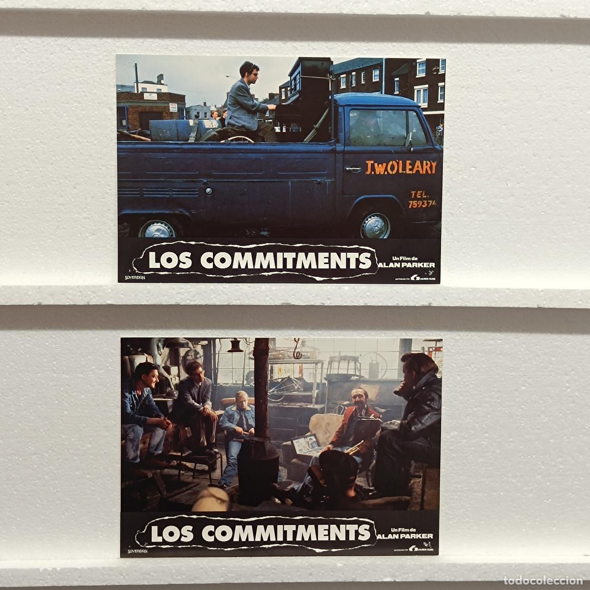 Cine: LOTE 2 FOTOCROMOS. ORIGINALES DE CINE. LOS COMMITMENTS.