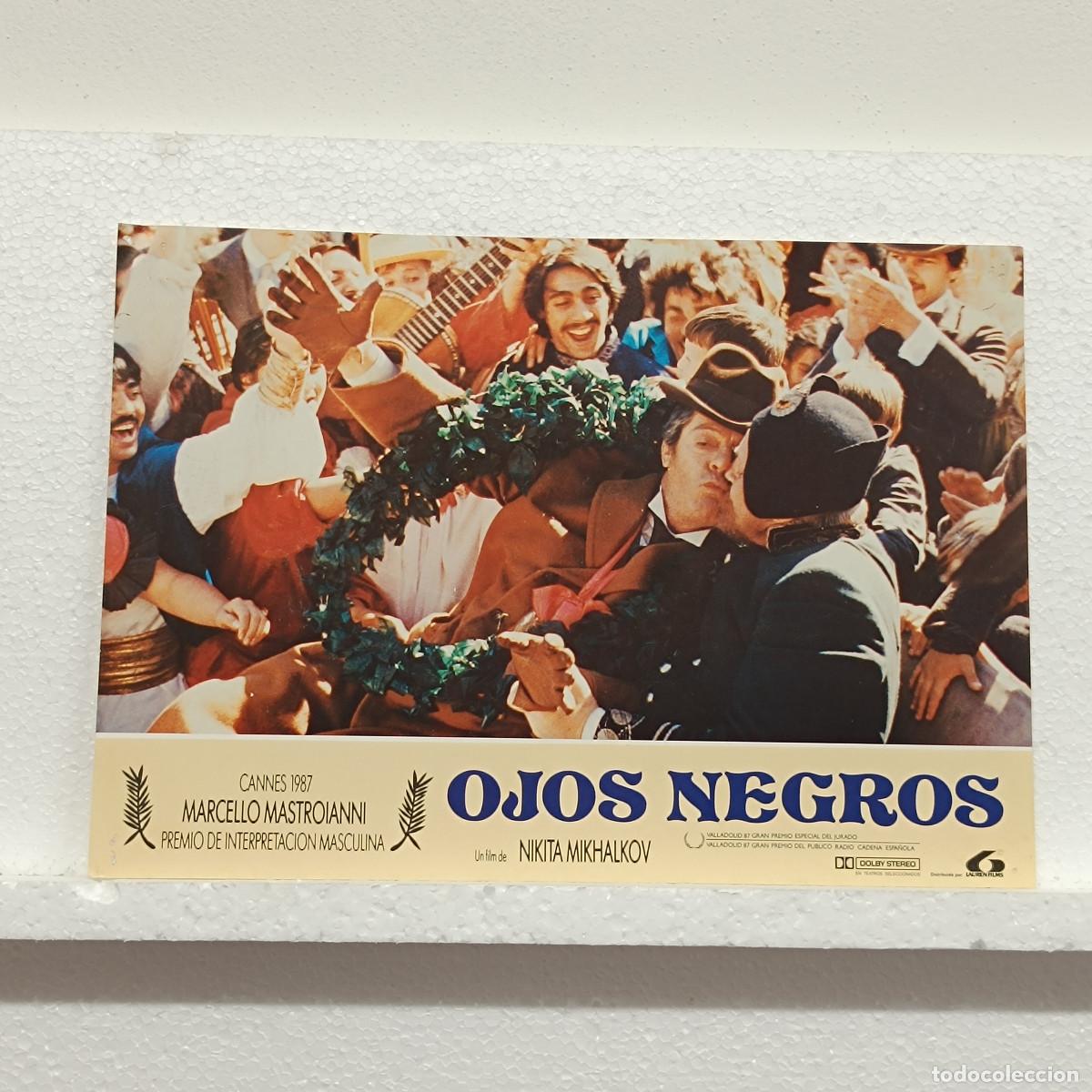 Cine: FOTOCROMO. ORIGINAL DE CINE. OJOS NEGROS. NIKITA MIKHALKOV.