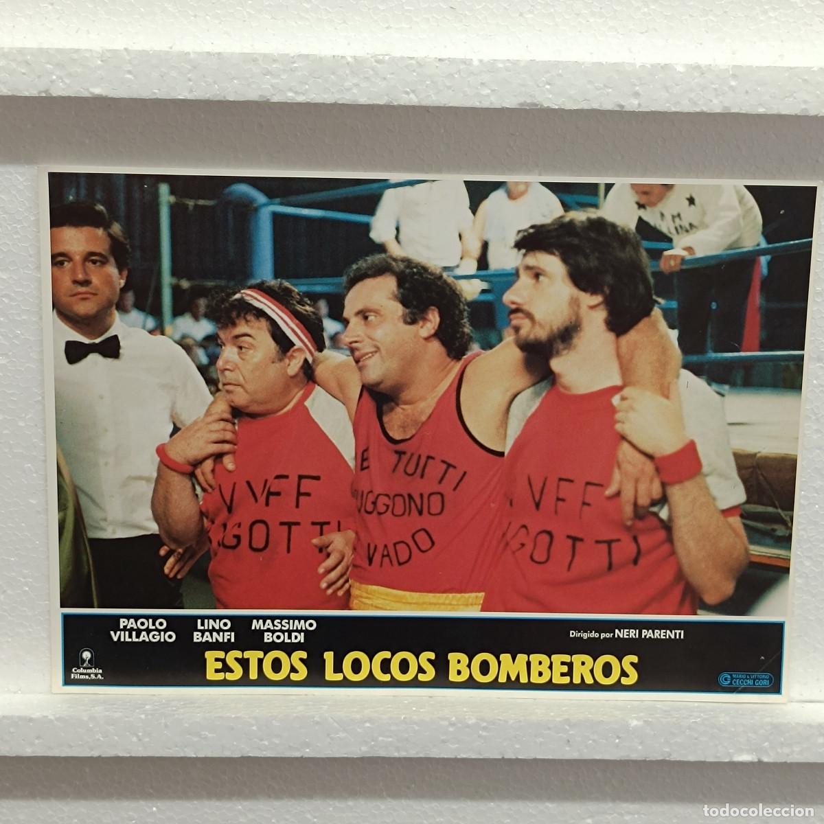 Kino: FOTOCROMO. ORIGINAL DE CINE. ESTOS LOCOS B0MBEROS.