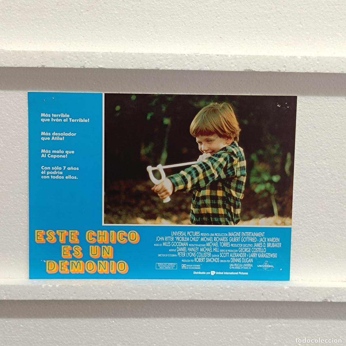 Kino: FOTOCROMO. ORIGINAL DE CINE. ESTE CHICO ES UN DEMONIO.