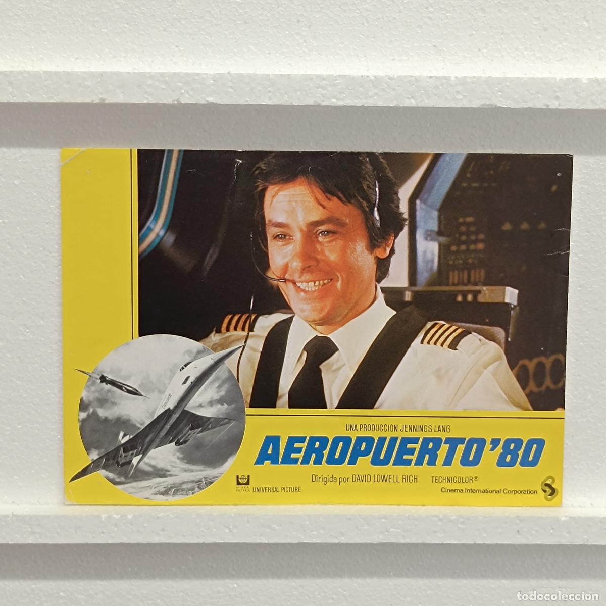 Kino: FOTOCROMO. ORIGINAL DE CINE. AEROPUERTO&acute;80