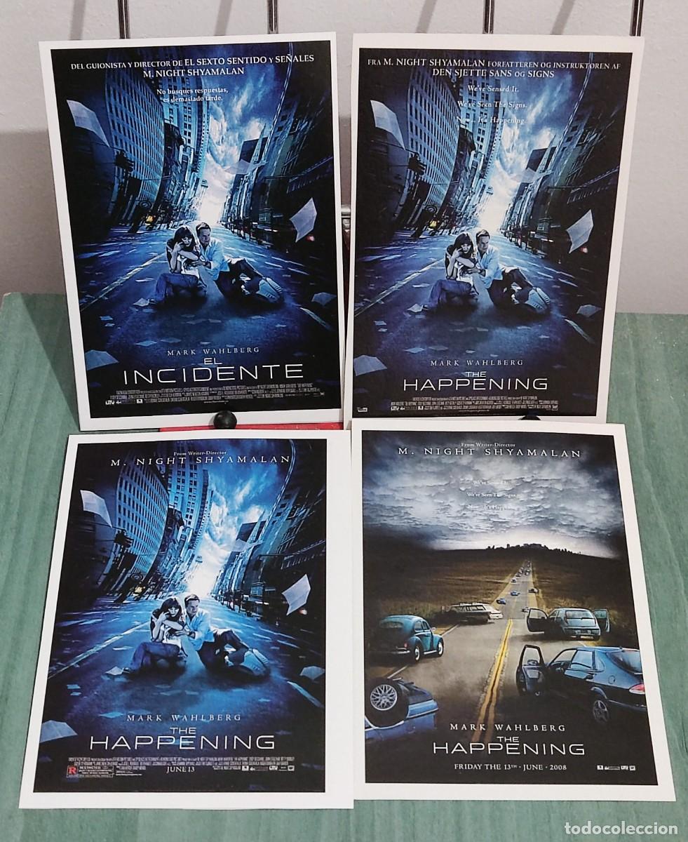 Cinema: El incidente (The happening) . 4 Fichas revista Accion cine