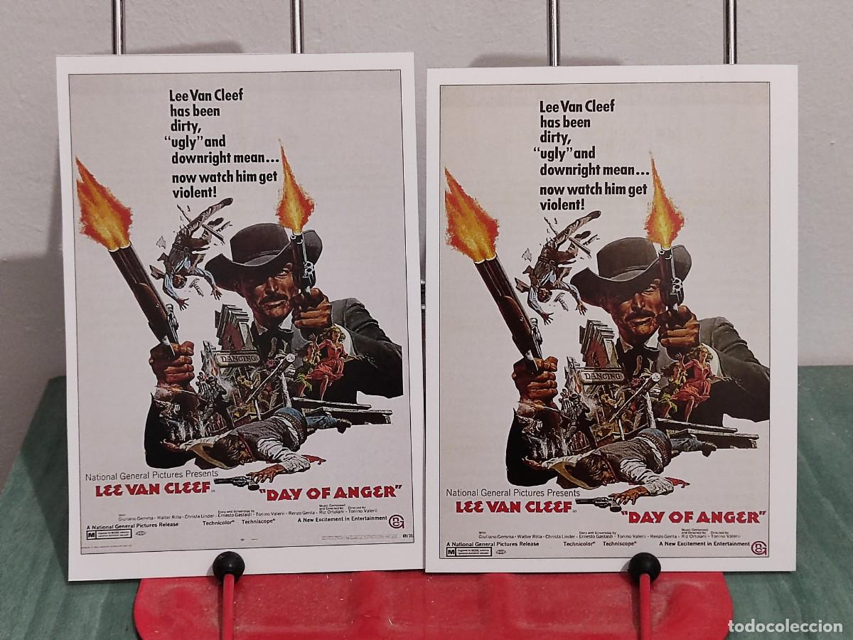 Cinema: El dia de la ira (Day of anger) . 2 Fichas revista Accion cine
