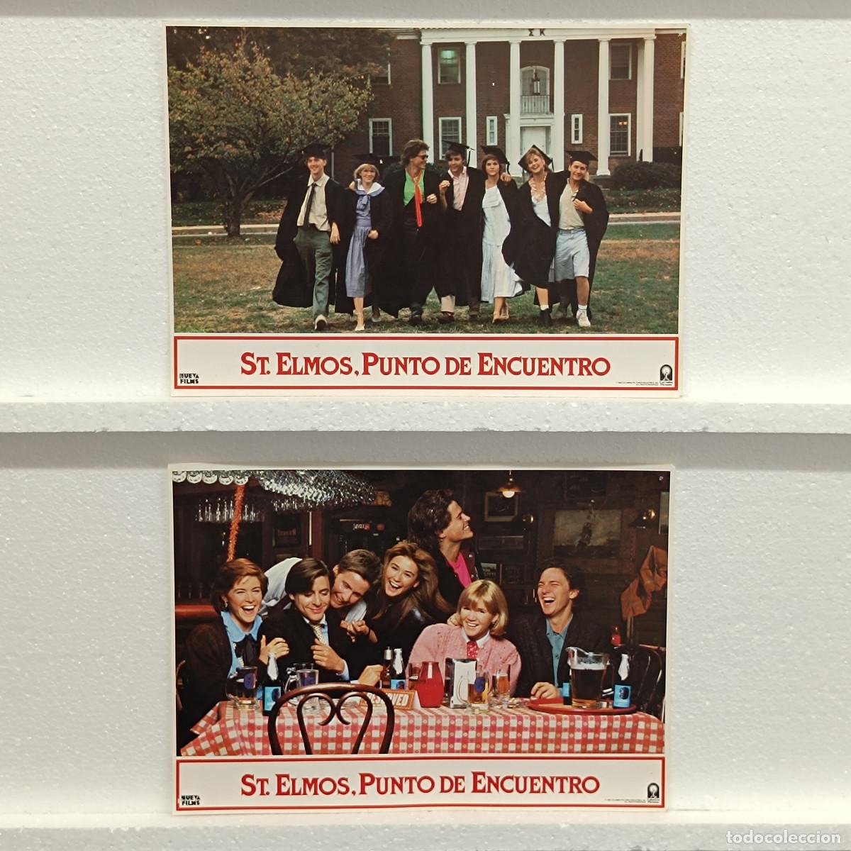 Kino: LOTE 2 FOTOCROMOS. ORIGINALES DE CINE. SR ELMOS. PUNTO DE ENCUENTRO.