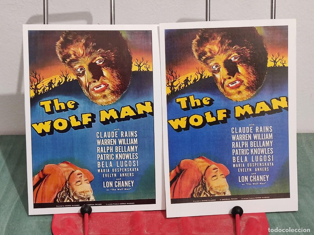 Cine: El hombre lobo (The Wolf Man 1941) . 2 Fichas revista Accion cine