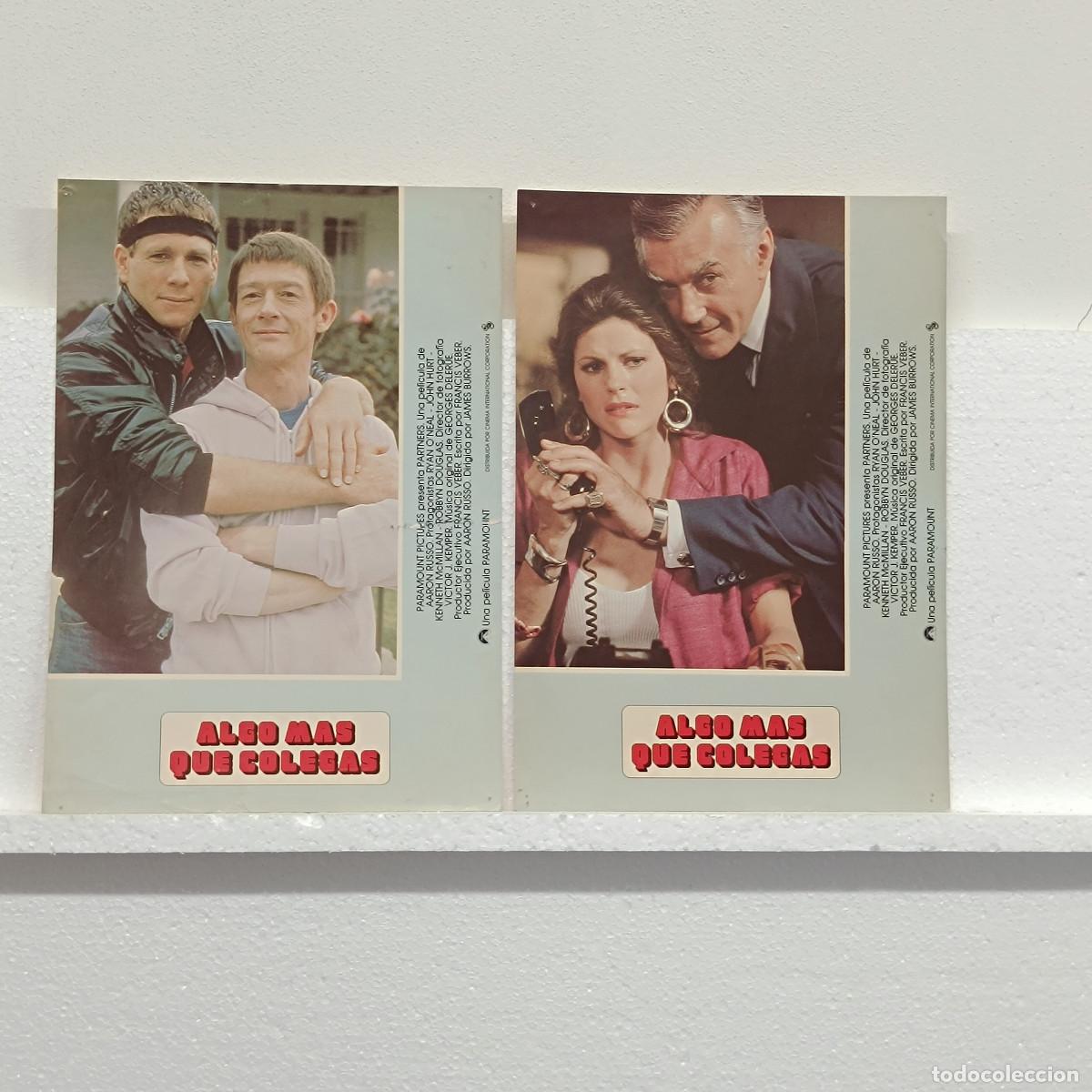 Kino: LOTE 2 FOTOCROMOS. ORIGINALES DE CINE. ALGO MAS QUE COLEGAS.