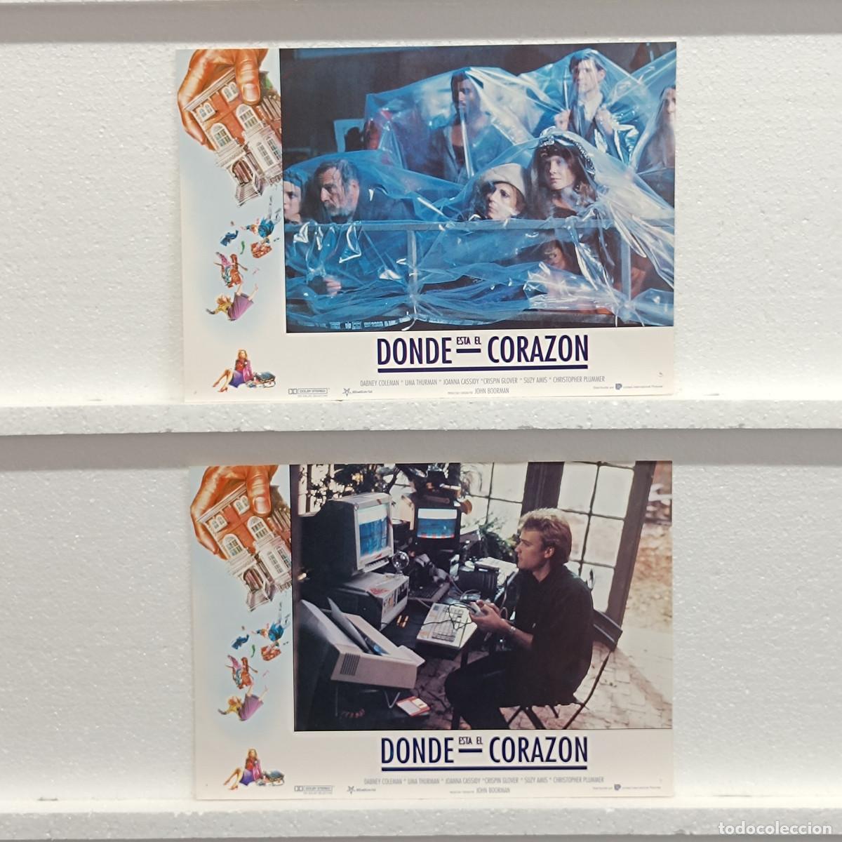 Kino: LOTE 2 FOTOCROMOS. ORIGINALES DE CINE. DONDE ESTA EL CORAZON.