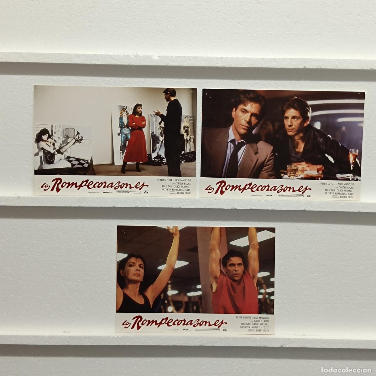 Kino: LOTE 3 FOTOCROMOS. ORIGINALES DE CINE. LOS ROMPECORAZONES.