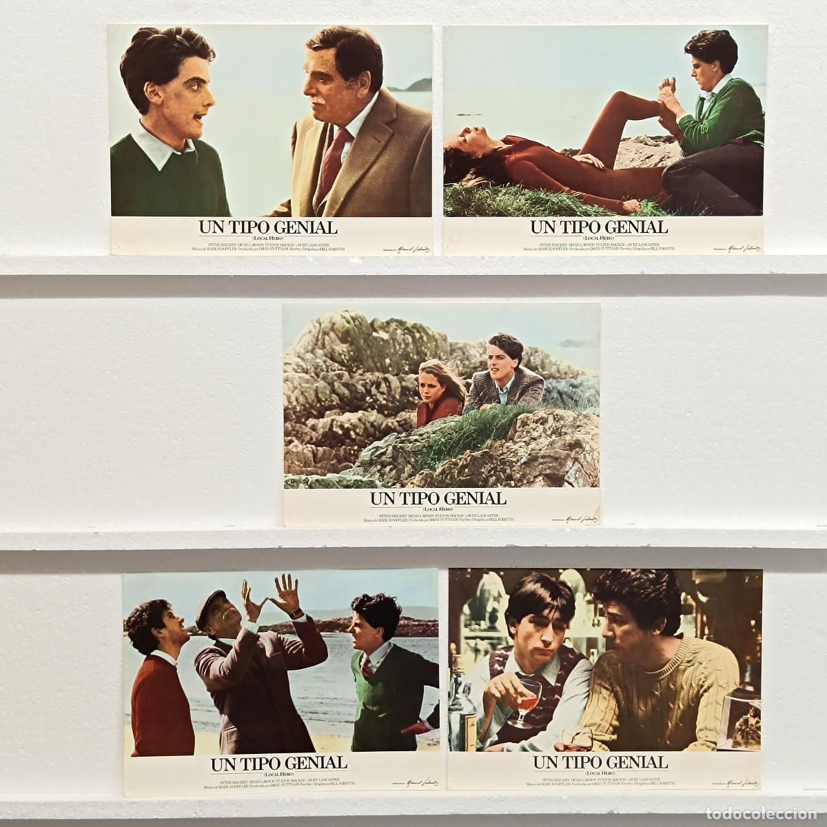 Cinema: LOTE 5 FOTOCROMOS. ORIGINALES DE CINE. UN TIPO GENIAL.