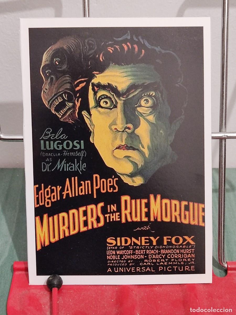 Cinema: Doble asesinato en la calle Morgue (Murders in the rue Morgue) . Ficha revista Accion cine