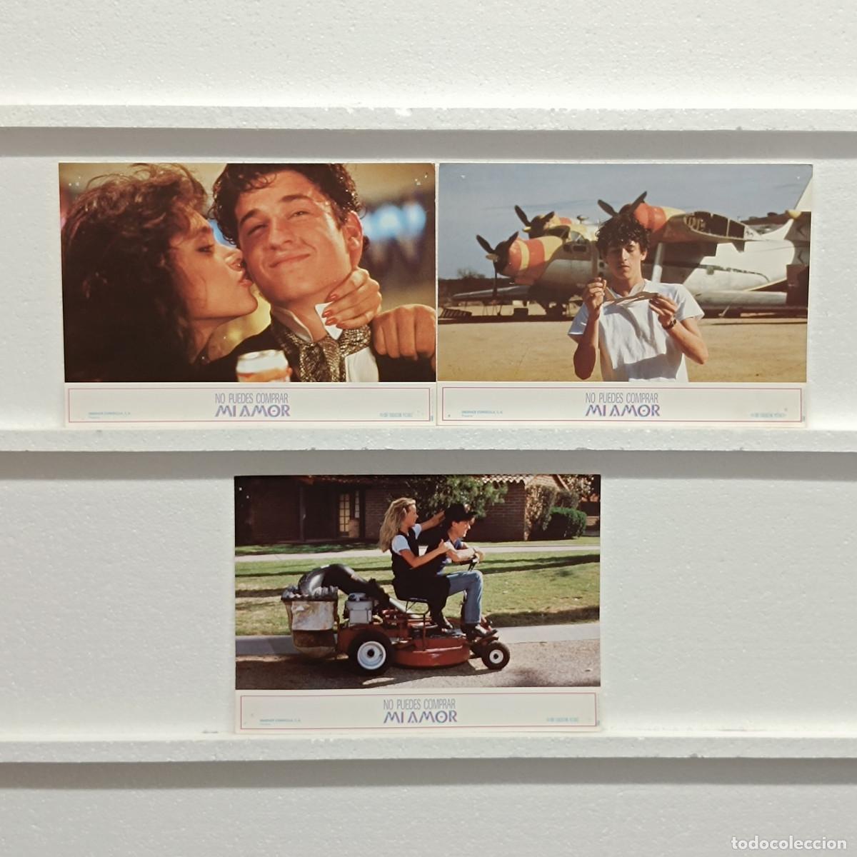 Cinema: LOTE 3 FOTOCROMOS. ORIGINALES DE CINE. NO PUEDES COMPRAR MI AMOR.