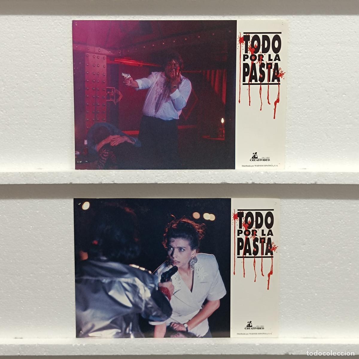 Kino: LOTE 2 FOTOCROMOS. ORIGINALES DE CINE. TODO POR LA PASTA.