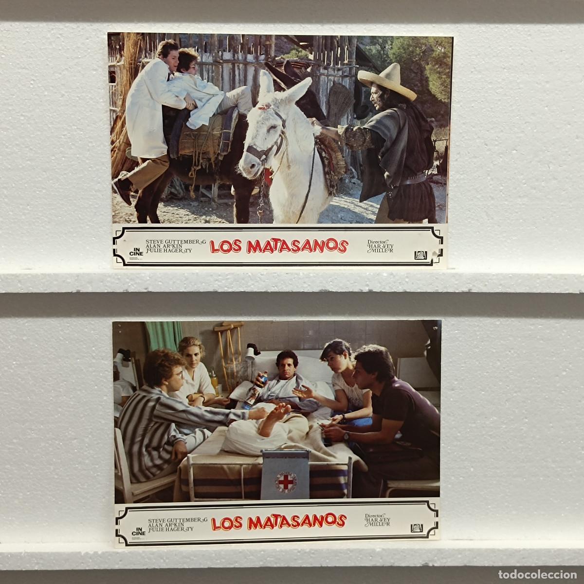 Kino: LOTE 2 FOTOCROMOS. ORIGINALES DE CINE. LOS MATASANOS.