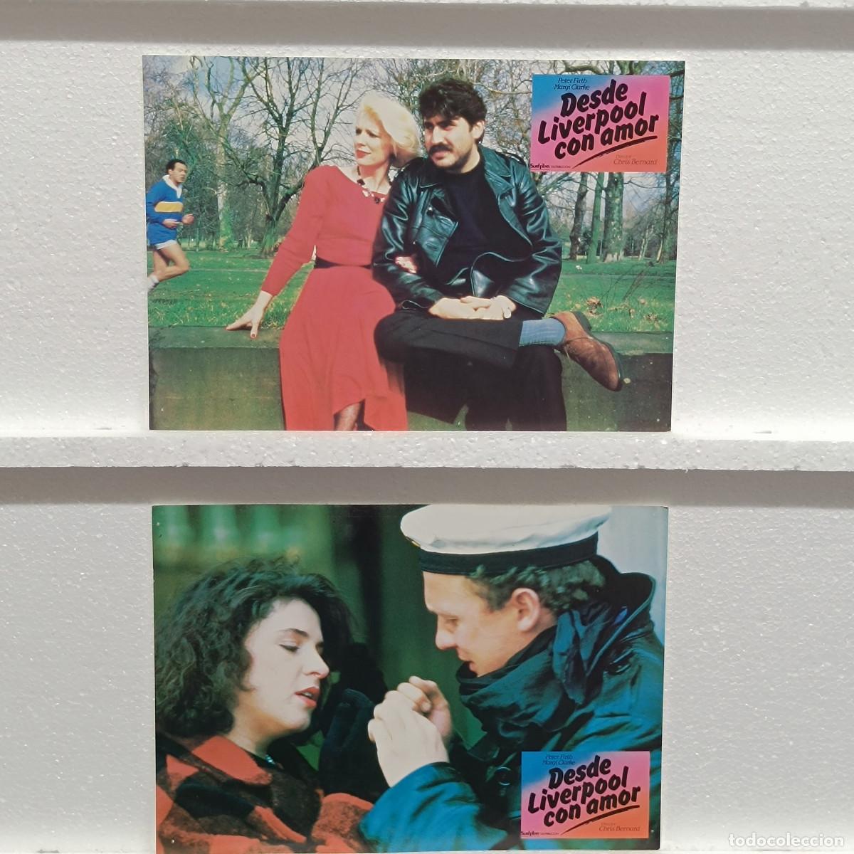 Cine: LOTE 2 FOTOCROMOS. ORIGINALES DE CINE. DESDE LIVERPOOL CON AMOR.