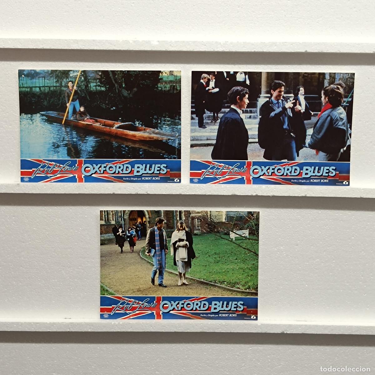 Kino: LOTE 3 FOTOCROMOS. ORIGINALES DE CINE. OXFORD BLUE. ROB LOWE.