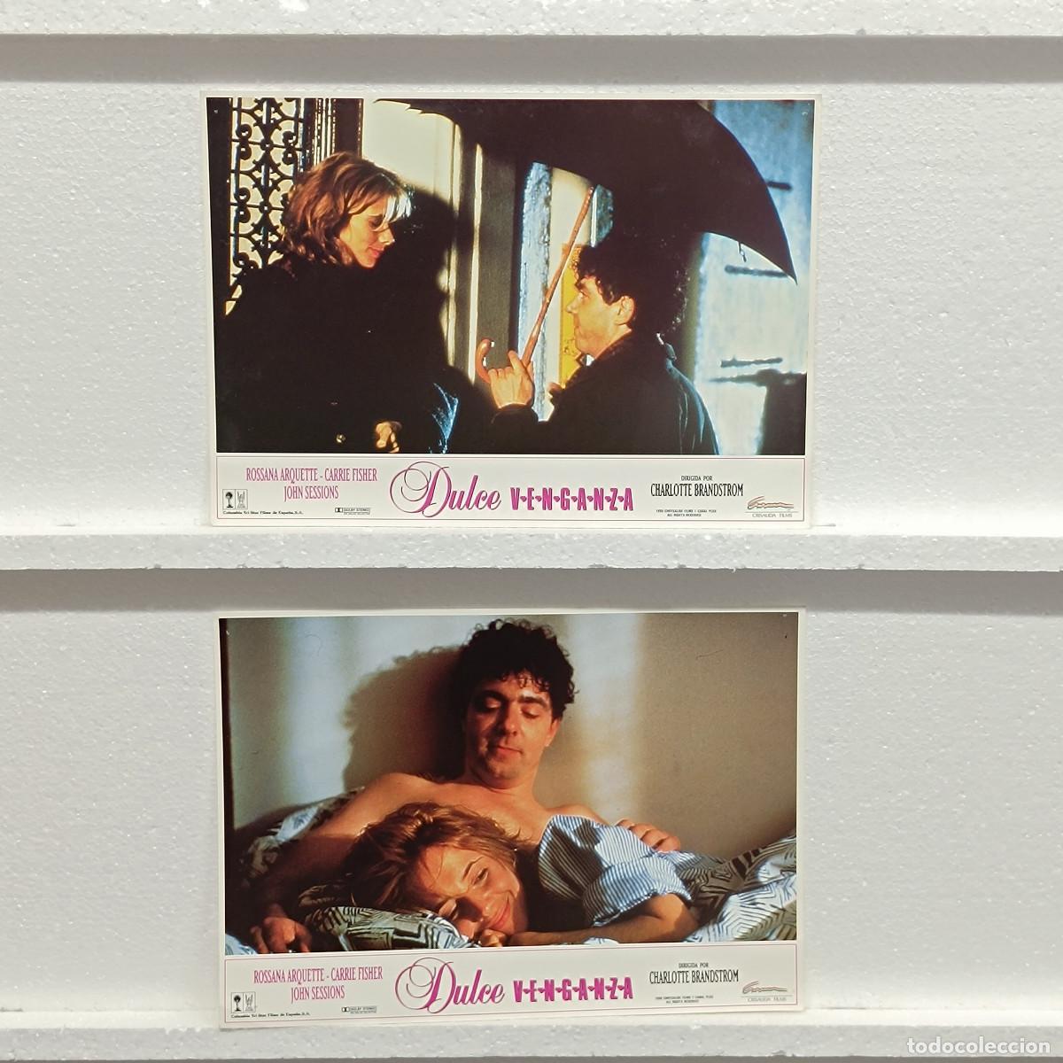 Kino: LOTE 2 FOTOCROMOS. ORIGINALES DE CINE. DULCE VENGANZA.
