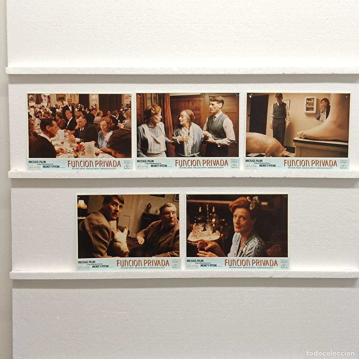 Kino: LOTE 5 FOTOCROMOS. ORIGINALES DE CINE. FUNCION PRIVADA. MONTY PITON.