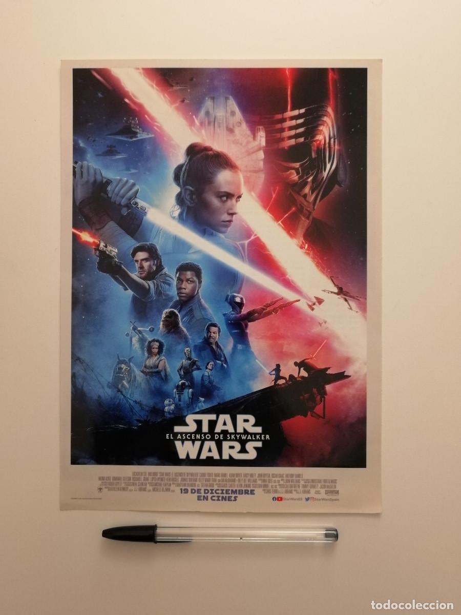 Kino: LAMINA ACARTONADA -A4- EL ASCENSO DE SKYWALKER - STAR WARS - LA GUERRA DE LAS GALAXIAS