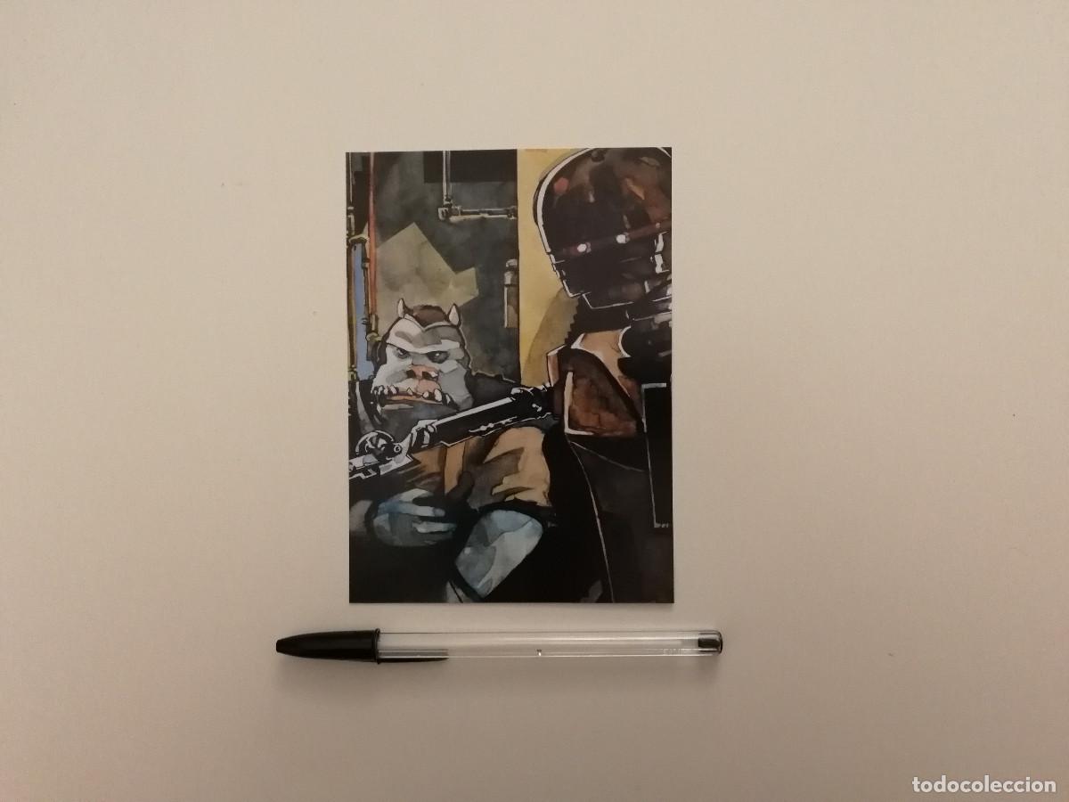 Kino: TARJETA ACARTONADA -10*15- EL RETORNO DEL JEDI - STAR WARS