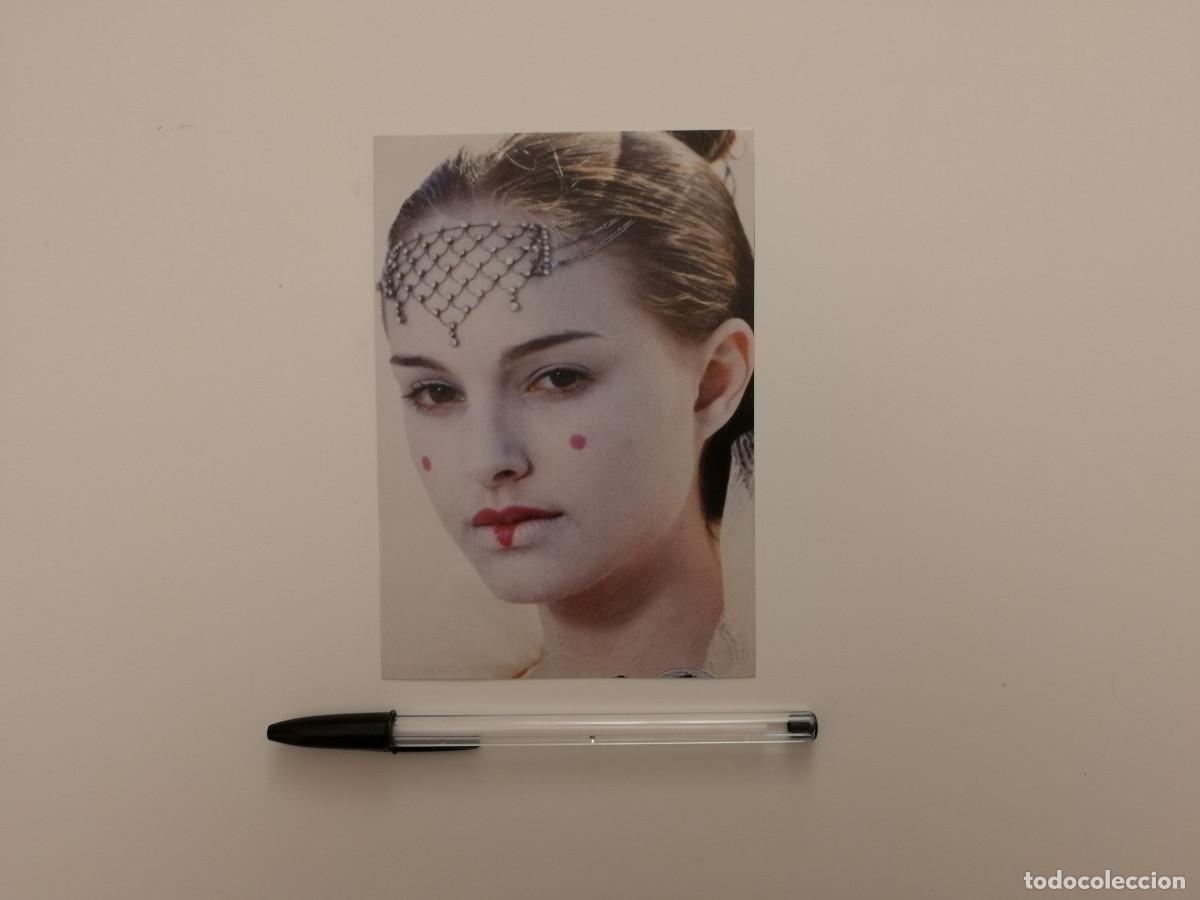 Cine: TARJETA ACARTONADA -10*15- PADME NATALIE PORTMAN - STAR WARS