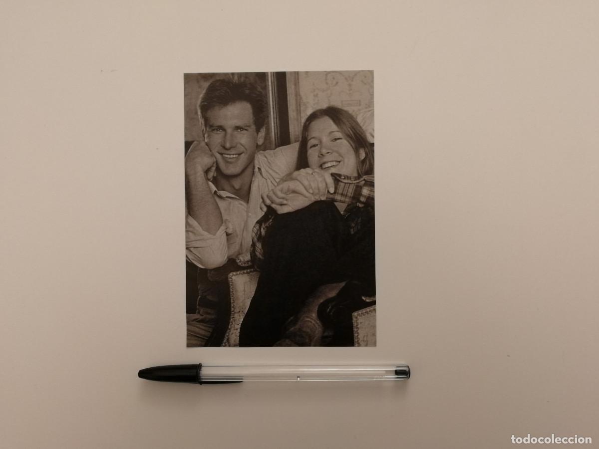 Cine: TARJETA ACARTONADA -10*15- HARRISON FORD CARRIE FISHER - STAR WARS