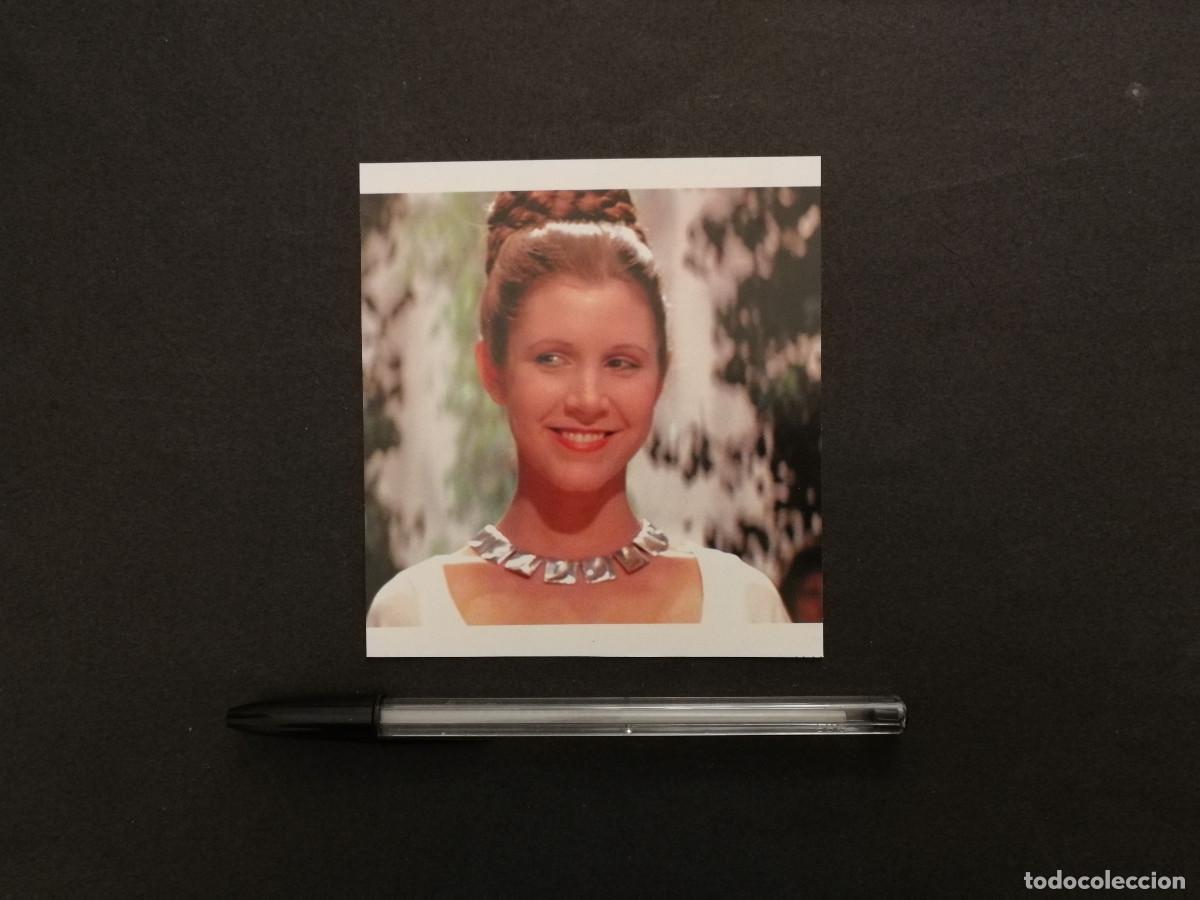 Cine: TARJETA ACARTONADA -9*13- LEIA CARRIE FISHER - STAR WARS