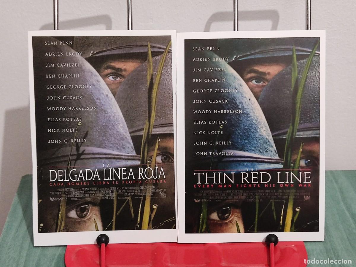 Cinema: La delgada linea roja (The thin red line) . 2 Fichas revista Accion