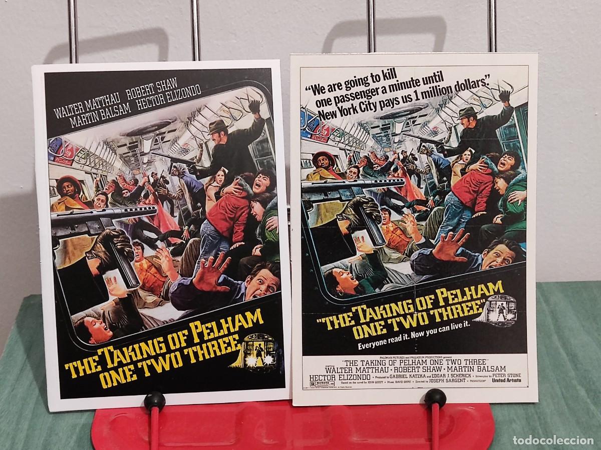 Cinema: Pelham 1, 2, 3 (The taking of Pelham one two three) . 2 Fichas revista Accion cine