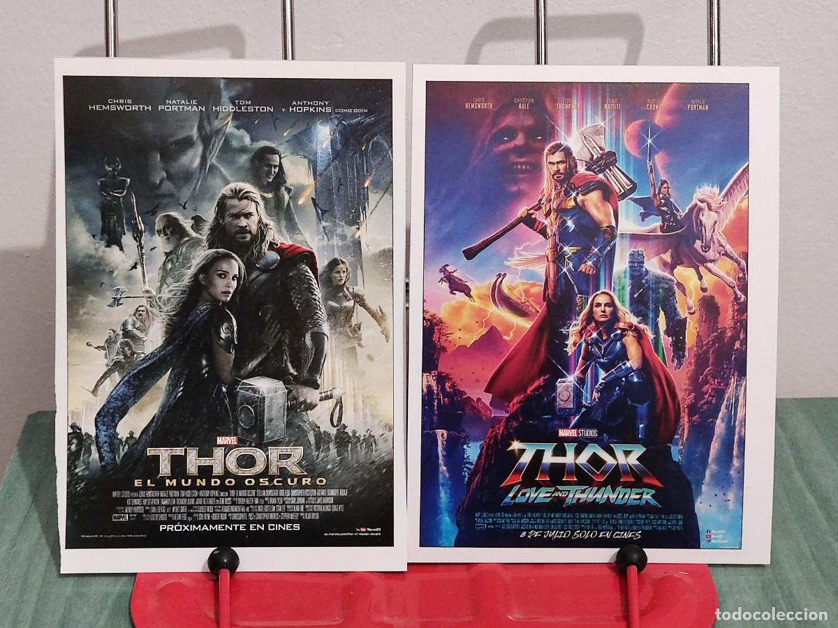 Cine: Thor Un mundo oscuro y Love and Thunder (Amor y trueno) . 2 Fichas revista Accion cine