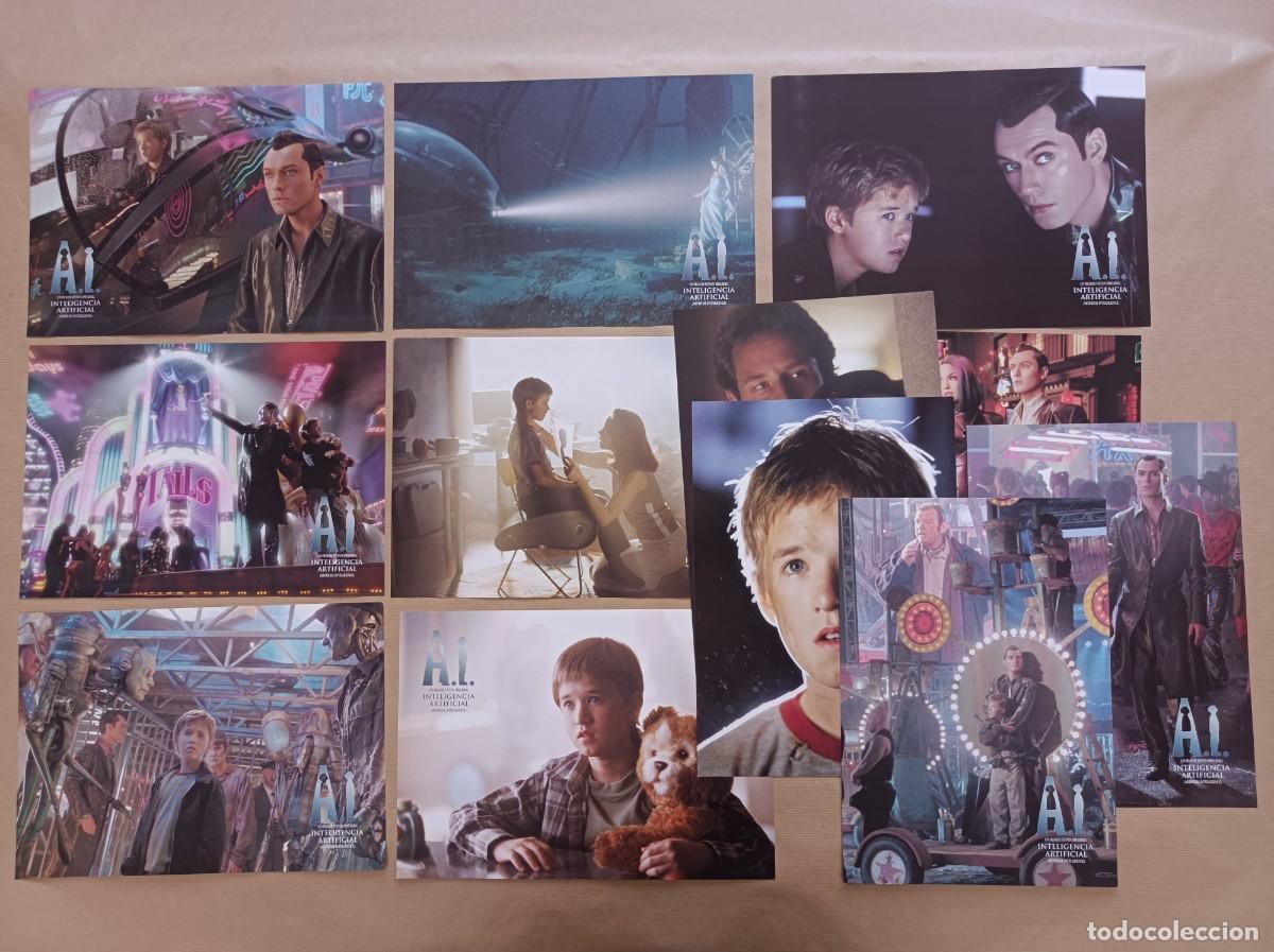 Cine: 12 FOTOCROMOS INTELIGENCIA ARTIFICIAL LOTE 1