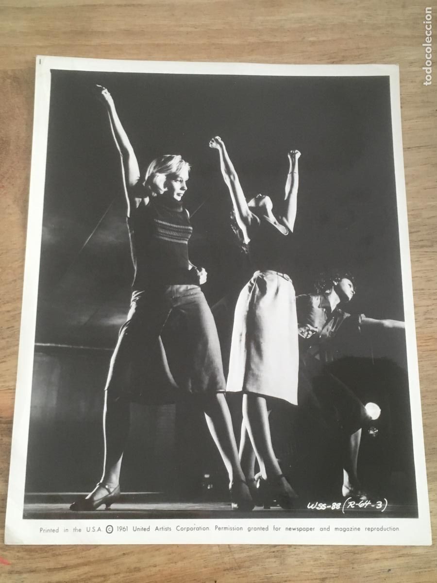 Cine: west side story foto original antigua del estreno