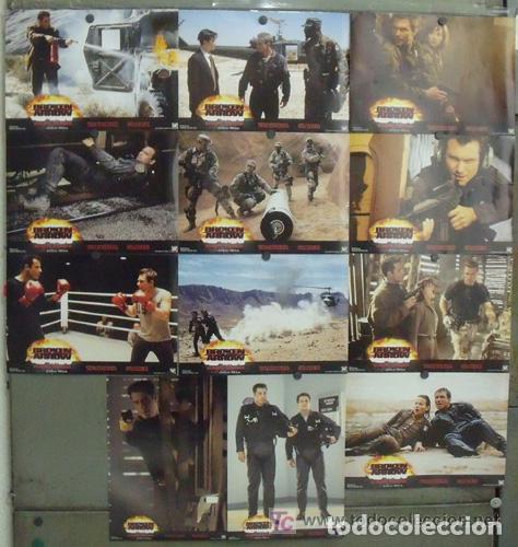 Cinema: AEG87 BROKEN ARROW ALARMA NUCLEAR JOHN WOO TRAVOLTA SLATER SET COMPLETO 12 FOTOCROMOS ORIG ESTRENO