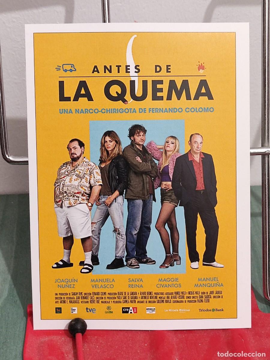Cine: Antes de la quema . Ficha revista Accion cine