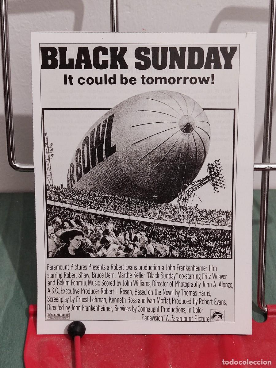 Cine: Domingo negro (Black Sunday) . Ficha revista Accion cine