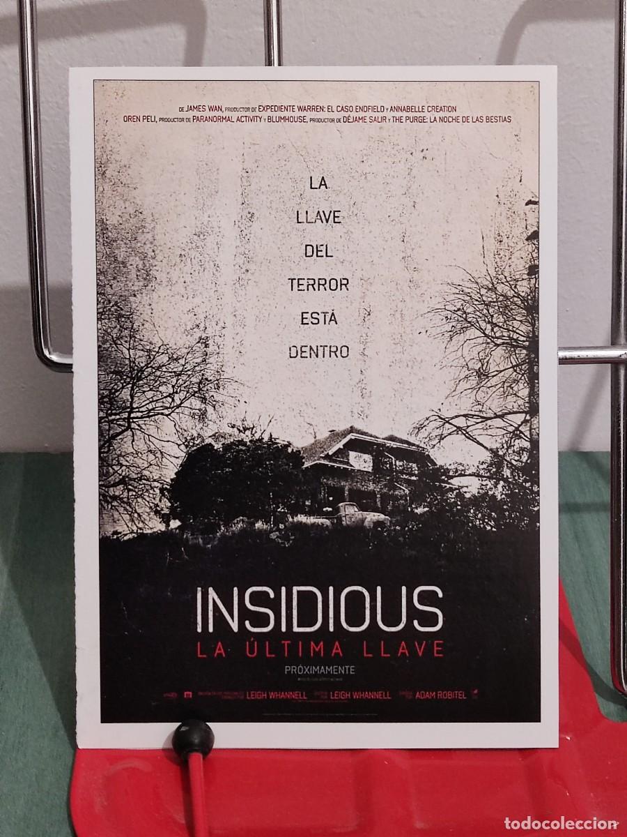 Cinema: Insidious La ultima llave . Ficha revista Accion cine