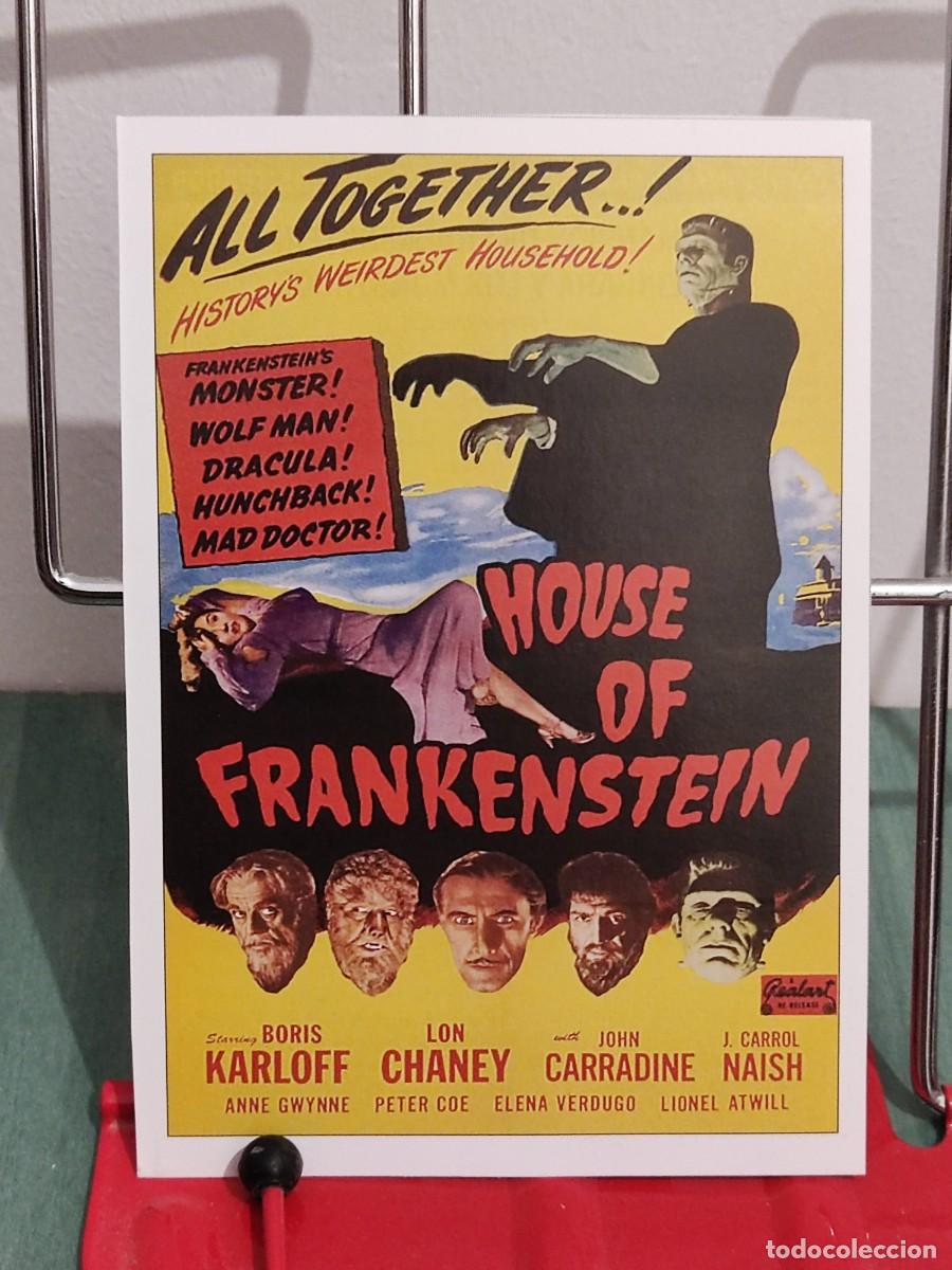 Cine: La mansion de Frankenstein, La zingara y los monstruos (House of Frankenstein . Ficha revista Accion