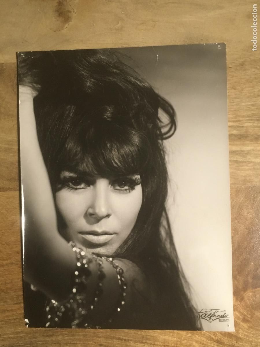 Cinema: aisha actriz vedette music hall revista foto original antigua fotografo alfredo barcelona