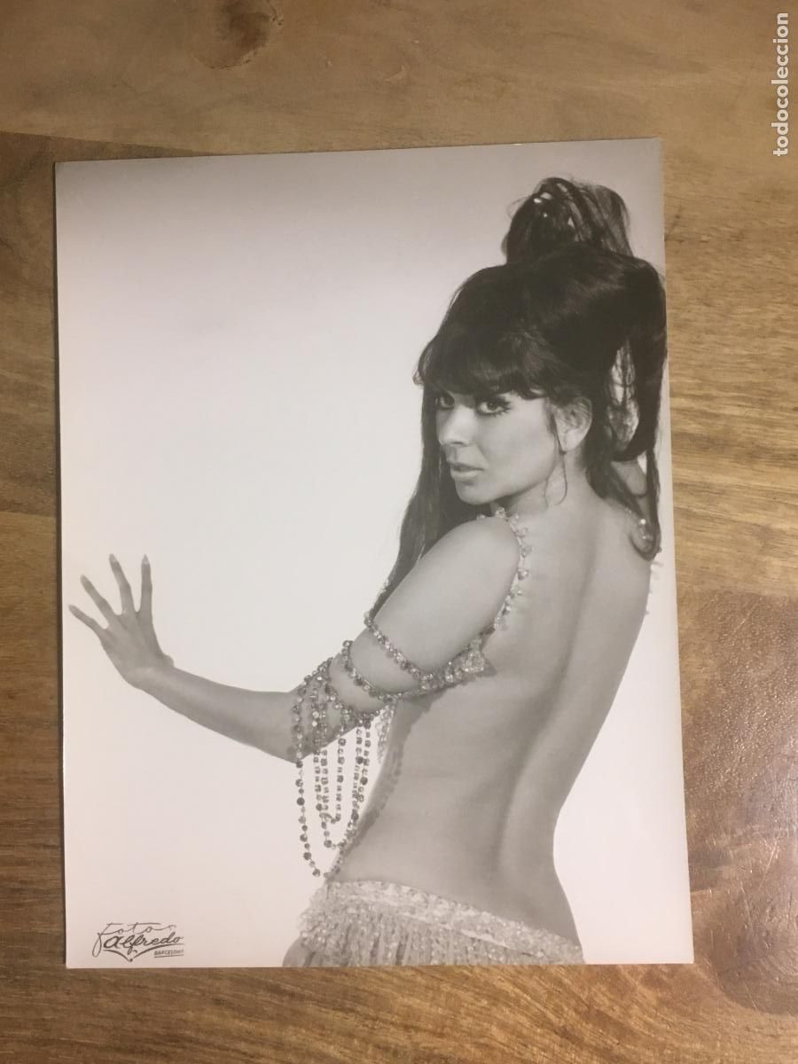 Cinema: aisha actriz vedette music hall revista foto original antigua fotografo alfredo barcelona